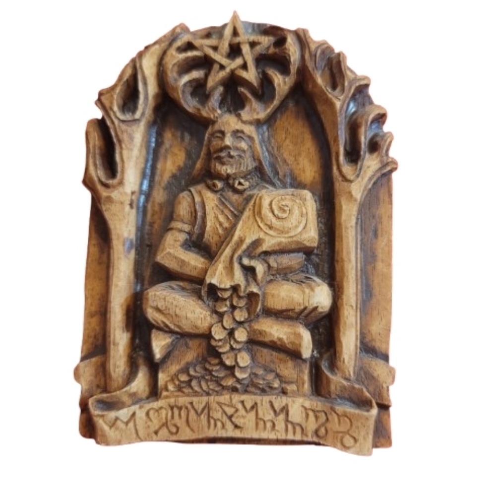 Vintage Cernunnos is a Celtic god Wall Decor Alter 2002/2003